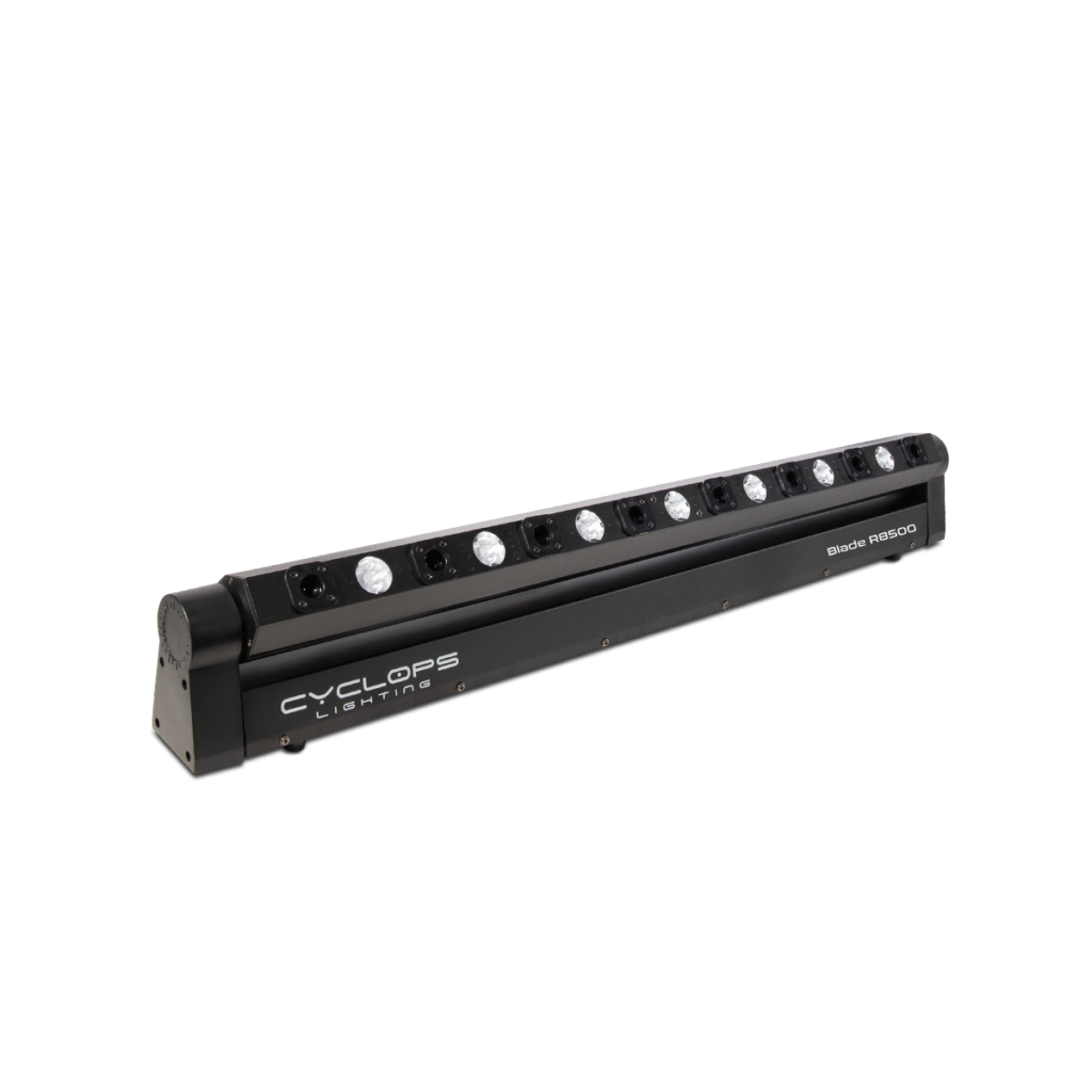 BLADE R8500 Rotating Red Laser Bar with Amber LED beams