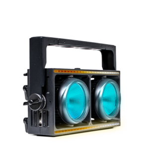 2x400W RGBLA Modular Blinder with white Pixel Lines